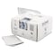 Integrated Bagging Systems Ice Bags with Twist-Ties, Ice: Penguin Icon Labeling, 8 lb Capacity, 11" x 20", Clear, PK1000 IC1120-TT - alternate 2